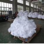 Sustainable White Nylon 6 Fiber ISO9001 Compliant for Apparel for sale