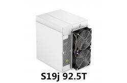 China OEM ODM Antminer S19j 92.5T 3250 Watt SHA256 Asic Miner supplier