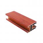 Factory Price  Wood Grain Modern House Aluminum Sliding Window Office Sliding Glass Window for sale