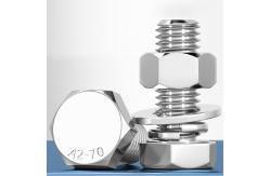 China M3 - M14 Machine Bolt Hex Head Bolts And Nuts High Torsional Strength supplier