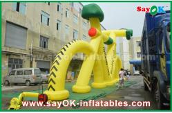 China Outdoor Promotional Inflatable Model Bicycle for Advertising with Print supplier