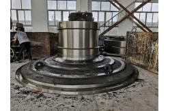 China Cast Steel Ball Mill End Cover Castings And Forgings ZG270—500 supplier