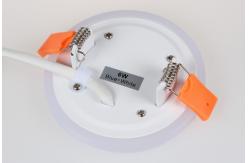 China Insert Version 18W Blue Edge Led Kitchen Downlights supplier