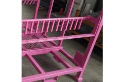 China Durable Metal Rack Shelves Rust Resistant Foldable Warehouse Storage Rack Shelves supplier