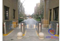 China Auto Swing Turnstile Barrier Outdoor Bi Directional Handicapped Access Controller supplier