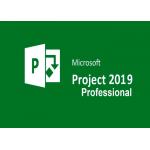 Windows System Microsoft Project Professional 2019 Retail Box Package 64 Bit 1 PC Lifetime for sale