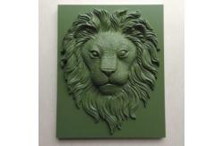 China Silicone Leather Glue Mold Embossing Ink Stamp Custom Lion Animal Pattern supplier