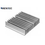 6063 Alloy Alodine Aluminum Heatsink Extrusion Profiles With CNC Machining for sale