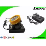 PC Recharegable LED Tunnel Light Cap Lamp 2.2Ah Lithium Ion Battery 4500lux for sale