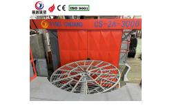 China Adjustable Rotating Speed Rotary Moulding Machine Rotomolding Equipment Fast Paced Production supplier