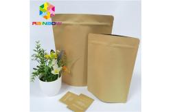 China Stand up  pouch paper bags with zipper custom printed paper packaging bags supplier