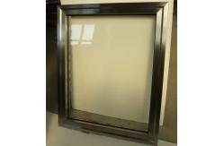 China Customized 8mm X Ray Lead Glass With Smooth Edge supplier
