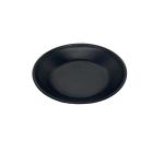 4'' Restaurant Melamine Sauce Dish Round Matte Black All Season for sale