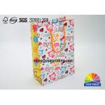 Matt Laminated Full Color Printintg Cartoon Custom Paper Shopping Bags for sale