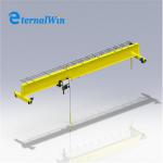 Strength Steel Overhead Crane Machine Pendent Control and Customized Speed for sale
