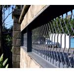 Hot Dip Galvanized Carbon Steel Expanded Metal With Gothic Style for sale