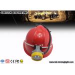 10000 Lux electric miners lamp , hard hat headlamp 5.6Ah Li ion battery for sale