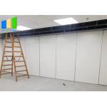 Floor To Ceiling Collapsible White Color Folding Acoustic Partition Walls for sale