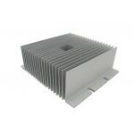 Durable Anodized Aluminium Heat Sink Extrusion Profiles Punching / Drilling for sale