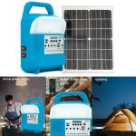 Home Energy Portable Solar System Light Converters Dc / Ac Way Mobile Charging Kits for sale
