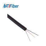 2 Core Fiber Optic Network Cable TTI LSZH Jacket Self Supporting Outdoor FTTH for sale