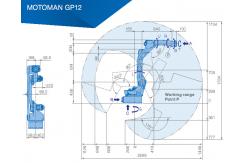 China 6 Axes Yaskawa GP12 1.5KVA Pick And Place Robot Arm supplier