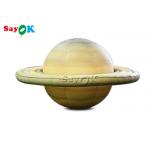 0.25mm PVC 60 Inches Inflatable Saturn Planet Balloons For Educational Institution for sale