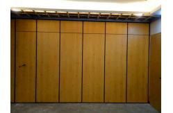 China Melamine Surface 65MM Thickness Max Height 4M Collapsible Operable Hanging Partition Walls supplier