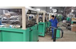 China High Efficiency 4 Workstation Radiator Making Machine 220V supplier