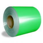 Green 600mm Prepainted Galvalume Steel DX51D Colour Coated Sheet Coil for sale