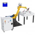 CNC Six Axis Robot Laser Welding Machine Automatic Robot Arm Robotic Welding Systems for sale