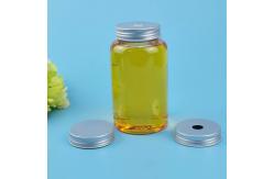 China 650ml Empty Milk Tea Plastic Beverage Bottle With Aluminum Screw Lid supplier