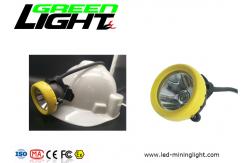 China Rechargeable 1.67W 6.6Ah 10000lux Mining Cap Lights GL5-D supplier