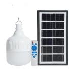 80W Waterproof Solar Emergency Light , Solar Emergency Bulb Lamp With Solar Charger for sale