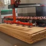 PLC Controlled Loading And Unloading Machine Custom Wooden Loading Unloading Machine for sale