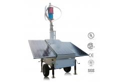 China Mobile Energy Vehicle Solar Wind Hybrid System Trailer Power Supply System supplier