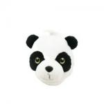 Customized Huggable Soft Panda Toy With PP Cotton Loveable Cute Face Big Black Eyes for sale