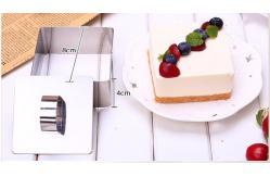 China RK Bakeware China Foodservice NSF Square Shaped Mousse Ring Pasty Ring supplier