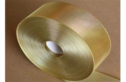 China 100mm roll width Malleable Yellow Copper Mesh Screen supplier
