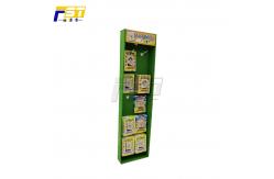 China Custom Design Cardboard Side Wing Displays CMYK Printing Durable For Promotion supplier
