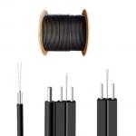5m PVC LSZH G652D Aerial Drop Cable , Drop Wire Fiber Optic 2 Core for sale
