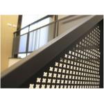 Various Hole Patterns 5mm Punched Metal Sheets Interior Or Exterior Decorations for sale
