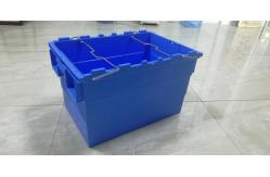 China 100% Virgin PP Stackable Nesting Trays With Steel Bars Storage Transportation supplier