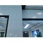 ODM Aluminum Sliding Window And Door For Kitchen White Tempered Glass