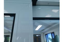 China ODM Aluminum Sliding Window And Door For Kitchen White Tempered Glass supplier