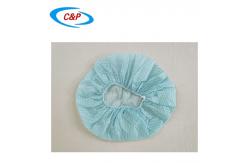 China Medical Protective Equipment Nonwoven Isolation Cap for Coverage and Protection supplier