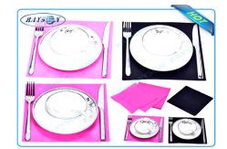 China  TNT Non Woven Tablecloth Waterproof Tablecover Disposable / One Time Use supplier