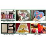 CMYK Flatbed Digital Printer High Resolution Printing Digital UV Printer