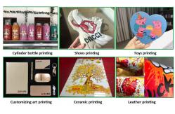 China CMYK Flatbed Digital Printer High Resolution Printing Digital UV Printer supplier
