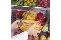 China Kitchen Refrigerator Organizer Bins BPA Free Save Space Plastic supplier